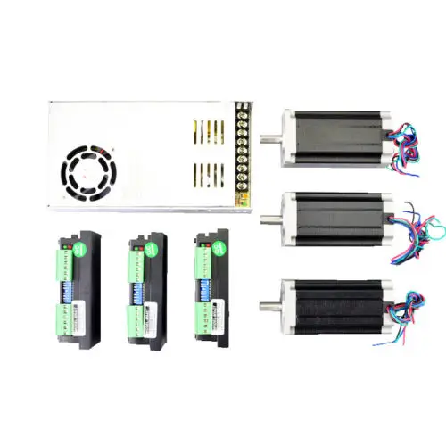 

3 Axis CNC Router Kit 3Nm/425oz.in Nema 23 Stepper Motor & Driver CNC Milling Machine