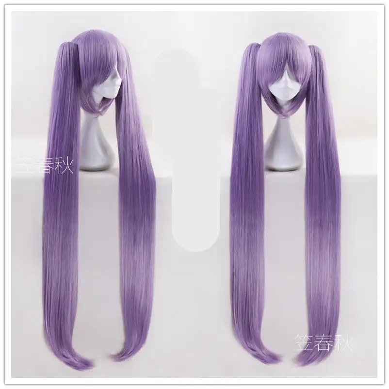 運命fgoオニコスプレウィッグ女性紫髪と2ポニーテール中空ataraxiaコスプレウィッグ衣装 Aliexpress