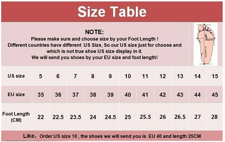 women size
