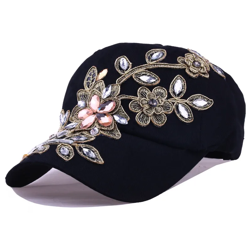 ladies caps with bling