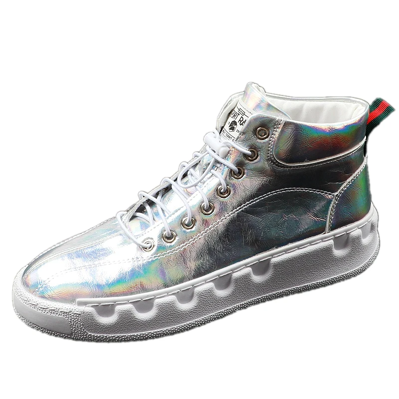 colourful leather shoes