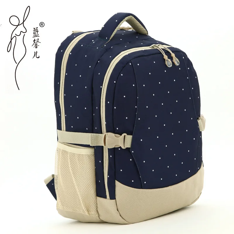 

Fashion Mummy Maternity Nappy Bag Brand Large Capacity Baby Bag Travel Backpack Desiger Nursing Bag for Baby Care V-0655