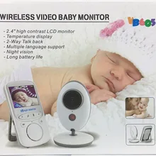 VB605 Беспроводной Детский монитор 2,4 г Цифровой Детский безопасный часовой инструмент голосовой домофон комнатный контроль температуры
