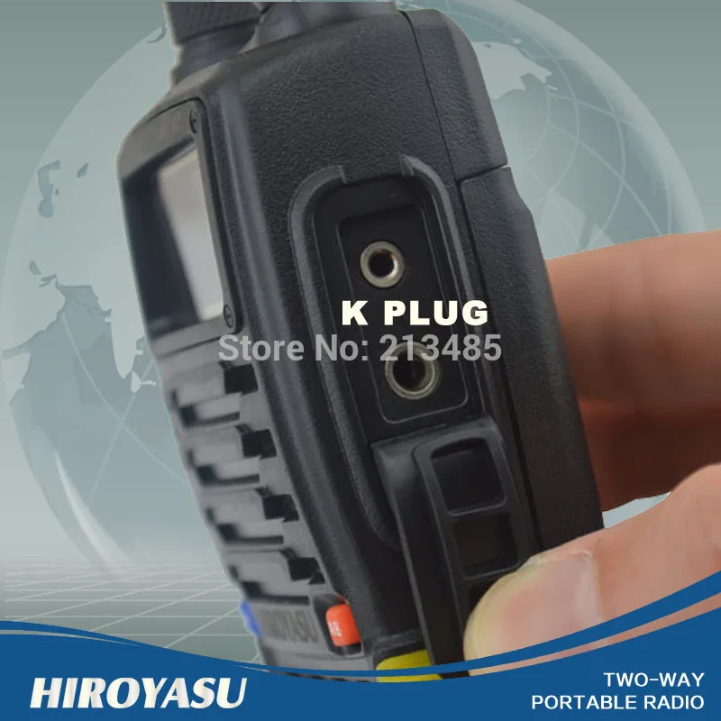 HIROYASU желтый цвет IM-UV2 136-174 МГц и UHF400-480MHz двухдиапазонный 5 Вт/3 Вт 128CH FM 65-108 МГц портативный двухсторонний радиоприемник FM приемопередатчик