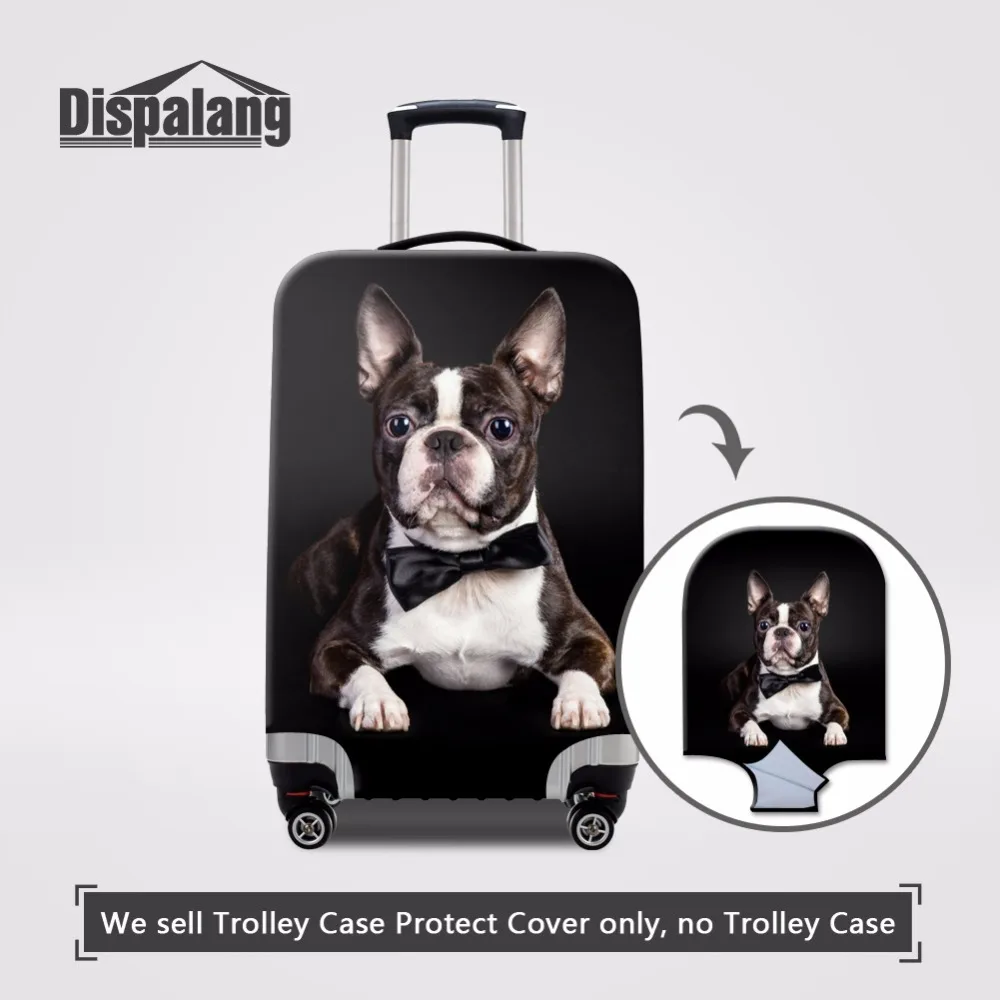 Dispalang Unique Design Cute Dog Luggage Protector Beautician For