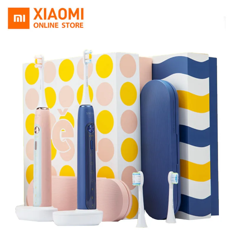 

New Xiaomi Soocare Soocas X5 Sonic Electric Toothbrush Upgraded Adult Waterproof Ultrasonic automatic Toothbrush USB Charger