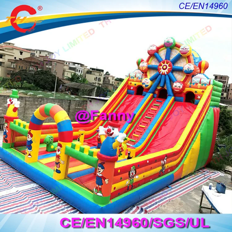 Outdoor Commercial Bounce House Giant Inflatable Funcity Playground Inflatable Jumping Bouncer Bouncy Castle Slide Combos Inflatable Bouncers Aliexpress