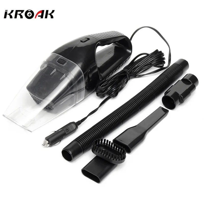 

DC 12V 120W Portable Super Suction Handheld Vacuum Dirt Cleaner Wet Dry Vacuum Cleaner For Vehicle Car Handheld Home Office
