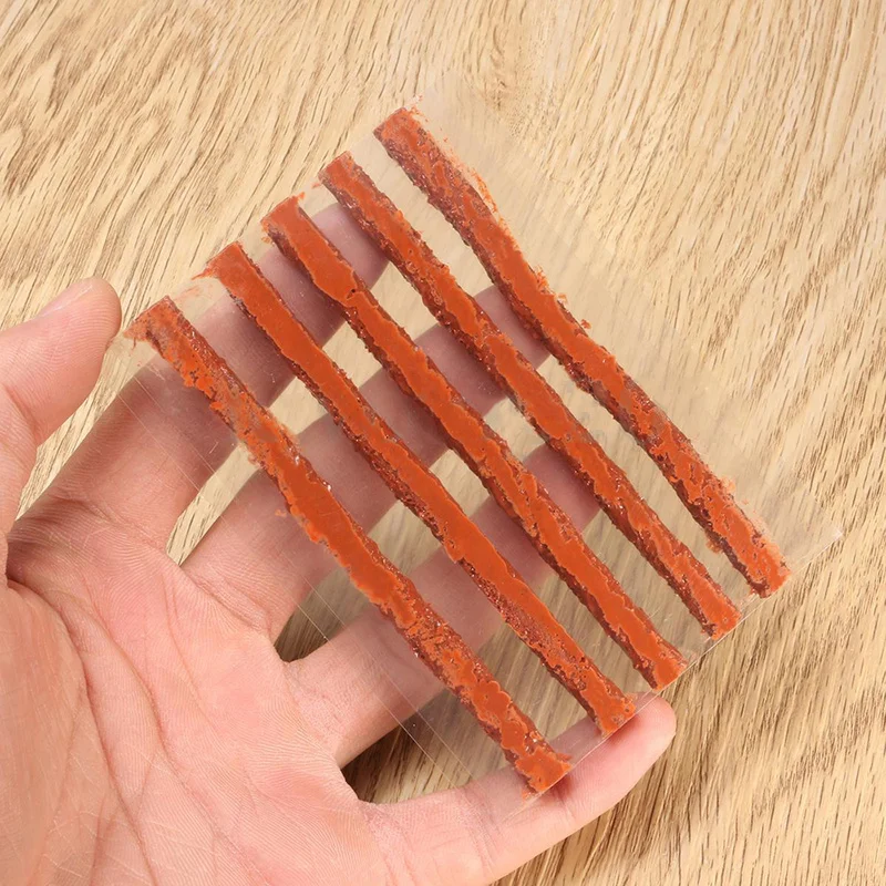 

Car Motorcycle Tyre Repairing Rubber Strip Car Tubeless Tire Repair Tools Strips Auto Tyre Puncture Emergency Car Repair Tool