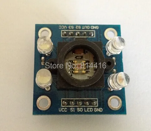Новинка 1 шт. GY 31 TCS230 TCS3200 модуль детектора распознавания цвета для MCU 10 шт./лот
