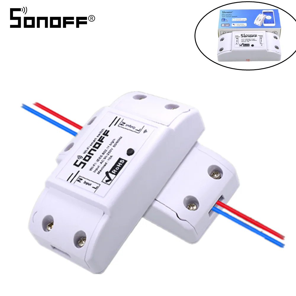 

Wifi Switch sonoff basic Universal for Smart Home Automation Module Timer Diy Wifi Switch Remote Controller for IOS Android