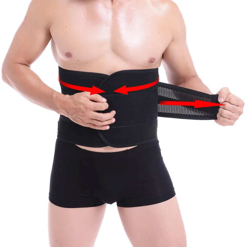 Ningmi Slimming Waist Trainer Men Hot Shaper Body Modeling Belt Strap