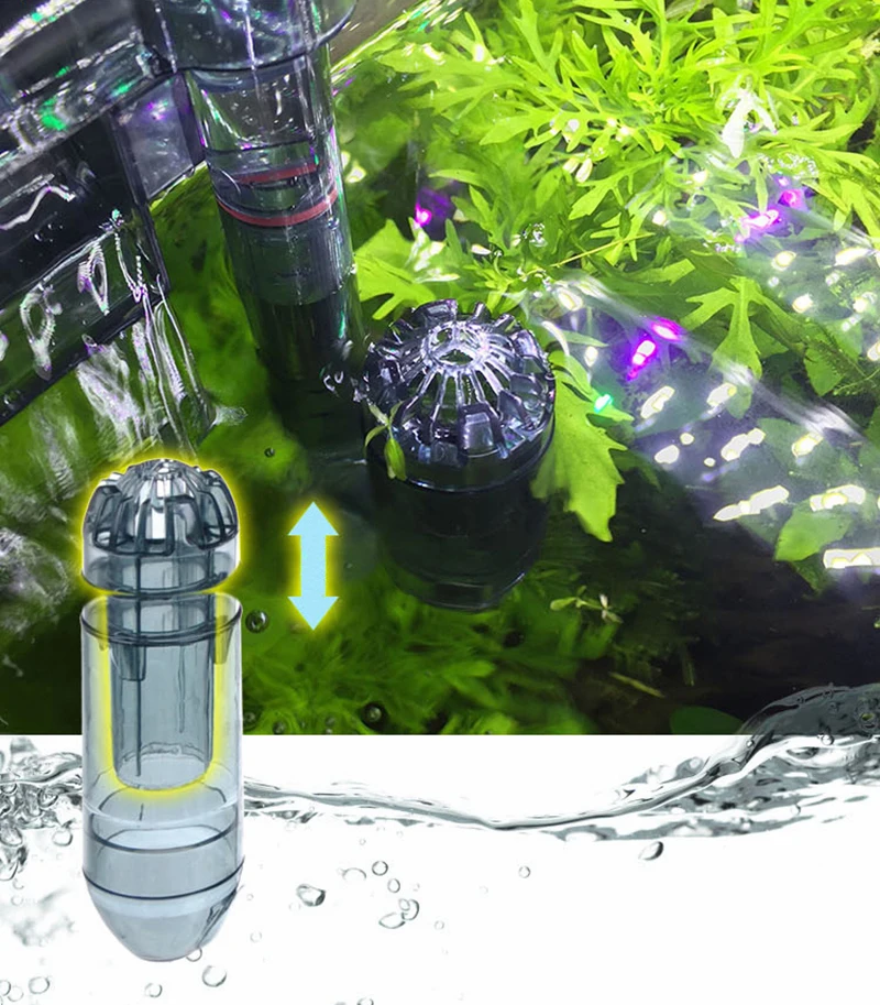 

waterfall filter with surface skimmer fish tank hanging 3 in 1 pump suitable for 10-60L aquarium