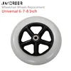 JayCreer 6 Inch ,7 Inch,8 Inch inner hole diameter 8mm Wheel Replacement For Wheelchairs, Rollators, Walkers And More ► Photo 1/6