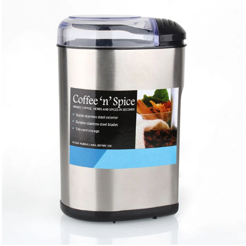 Electric coffee grinder stainless steel grinding machineelectric