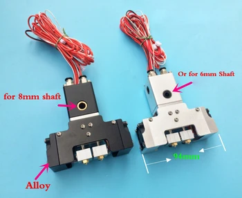 

Upgrade! Assembled UM2 Ultimaker 2+ Extended 3D printer Chimera Extruder Dual Extrusion W/ Aluminum cross slider & Fan duct