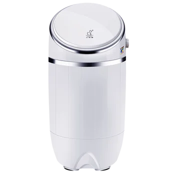 

Portable Washing Machine Single-barrel Baby Fully-automatic Wheel Home Small Mini Washing Machine White Mini Barril