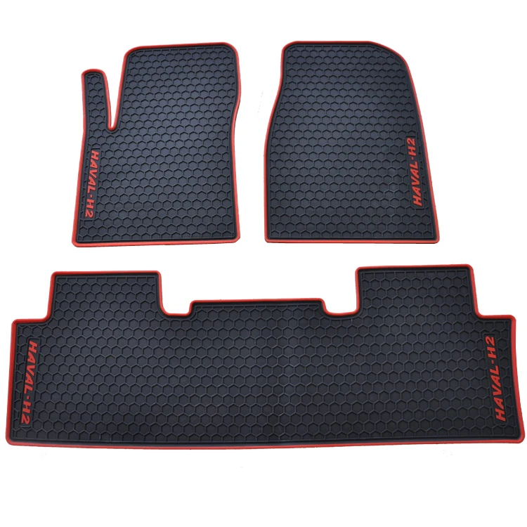 Foot Rubber special car mats waterproof latex floor rugs non slip carpets for Great Wall Hover