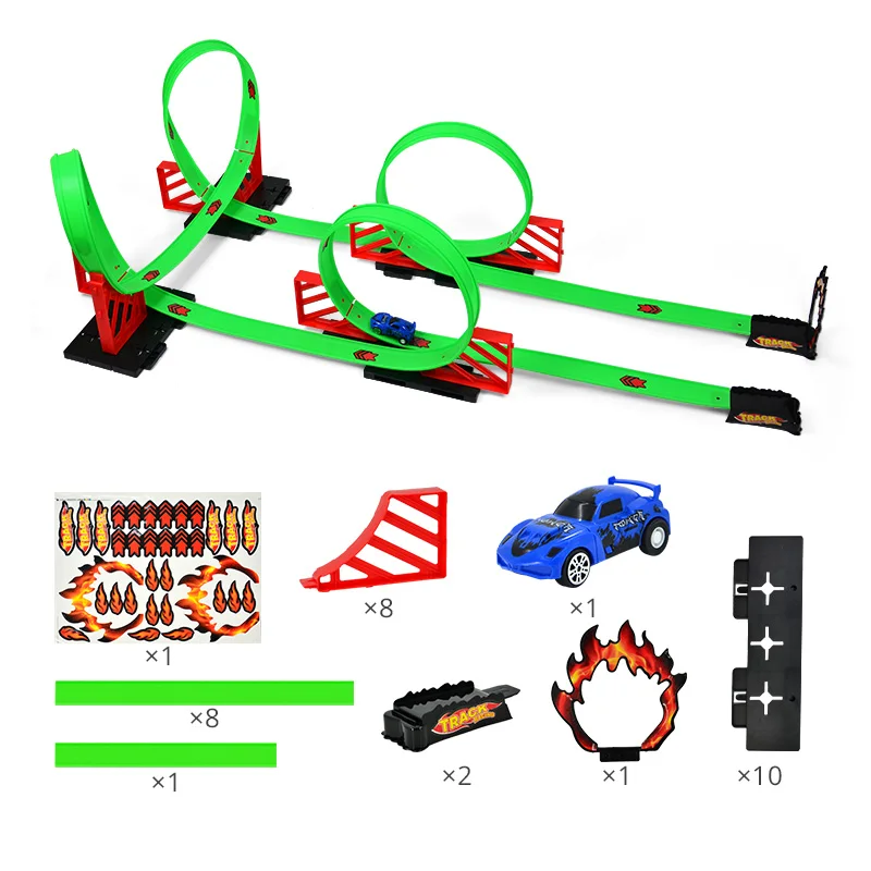 

[HOT] 2019 Racing Track Set Magical Track Car Race Railway Bend Road Train Educational Assembly Toy For Kid Boys Birthday Gifts