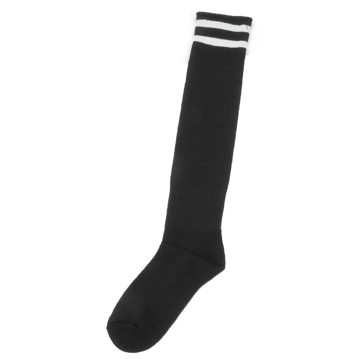 

SZ-LGFM-Mens Acrylic Stretchy Cuff Striped Rugby Football Soccer Socks Pair