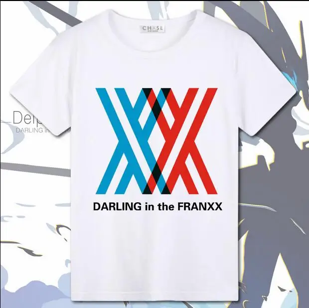 DARLING в FRANXX ноль два рубашки женские и мужские для мальчиков девочек детская