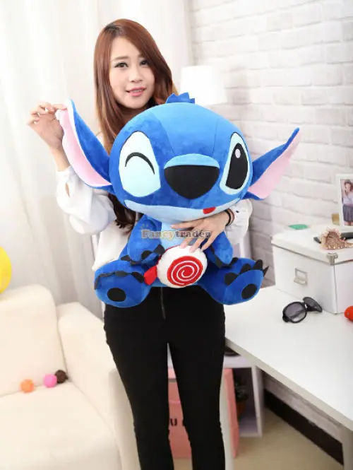 Fancytrader 2015 New Cute Stitch Toy 25 65cm 2015 Limited Edition Giant Plush Stuffed Stitch