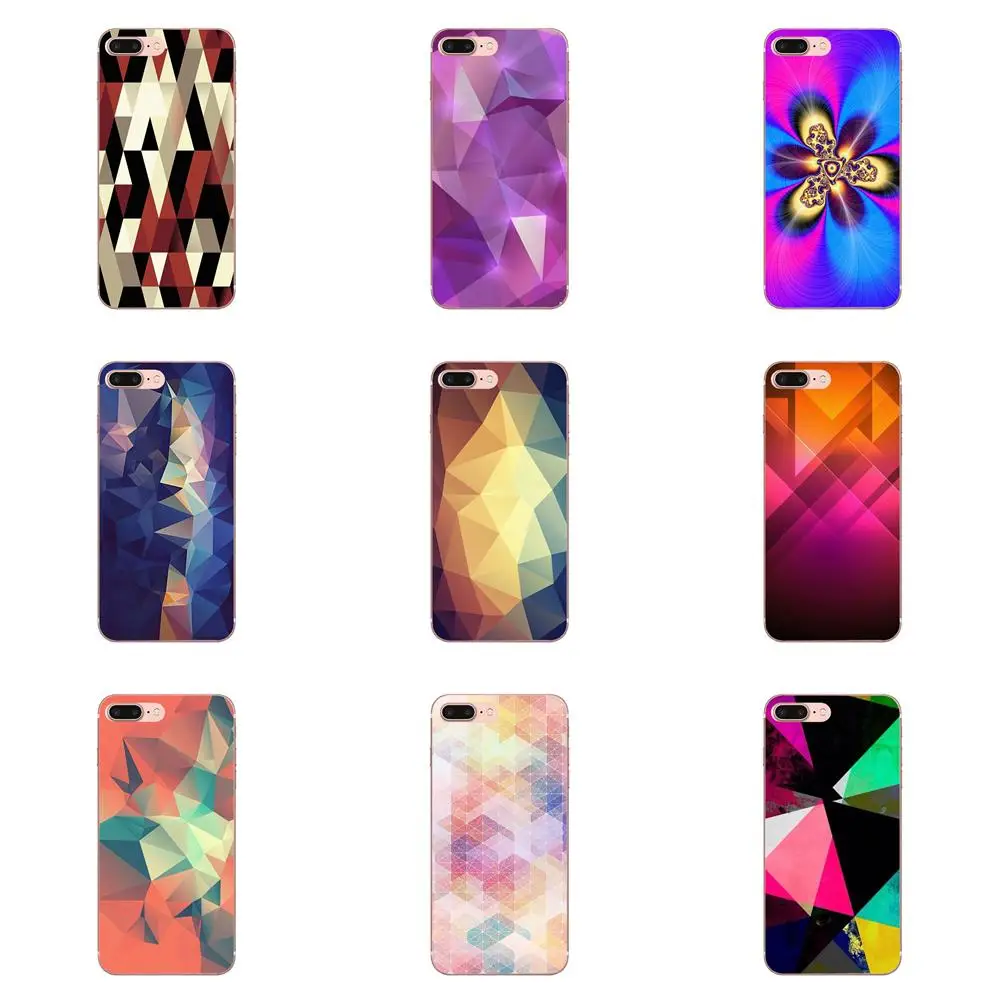 

Purple Gray Geometric Abstract For Sony Xperia Z Z1 Z2 Z3 Z4 Z5 compact Mini Premium M2 M4 M5 T3 E3 E5 XA Soft Original