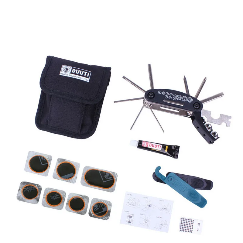 DUUTI Diou Road Multifunctional Bicycle Combination Tool Tire Set Tire Rod Repair Tool