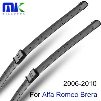 

Mikkuppa Front And Rear Wiper Blades For Alfa Romeo Brera 2006 2007 2008 2009 2010 Natural Rubber Windshield Car Accessories