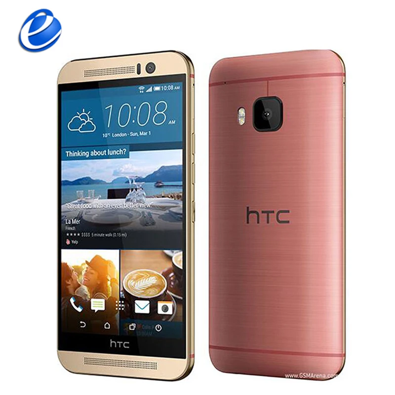 simlockfrei ** como nuevo ** HTC One m9 32gb gold on Silver sin Branding 