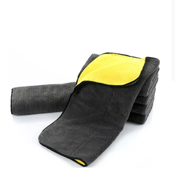 

30 * 30/38 * 44CM car wash towel microfiber car cleaning dry cloth edging car care cloth detailed car wash towel Toyota #3