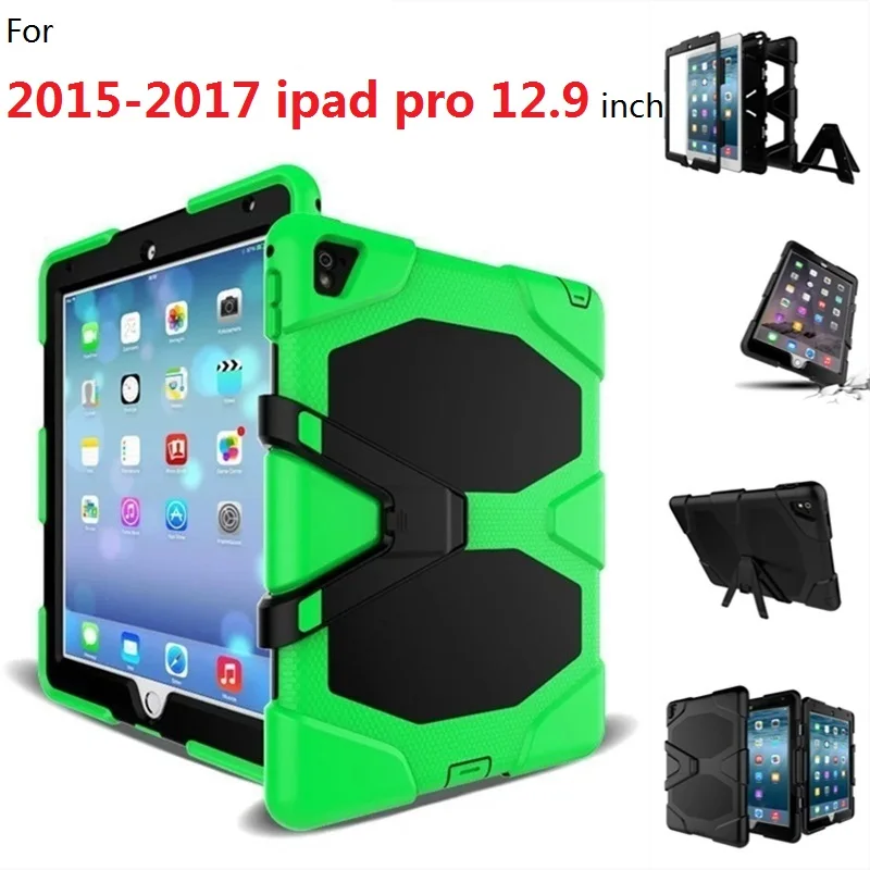 Для 2015 2017 iPad pro 12 9 дюйма Чехол детский безопасный Броня противоударный тяжелый