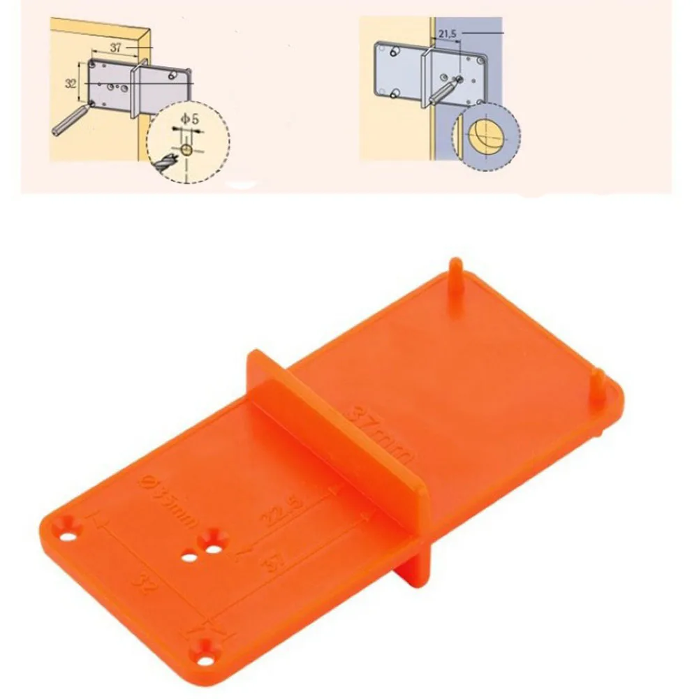 35 мм 40 мм отверстие локатор двери деревообрабатывающая практичная открывашка шаблон сверление руководство оранжевый шкафы DIY инструмент шарнир прочный#137
