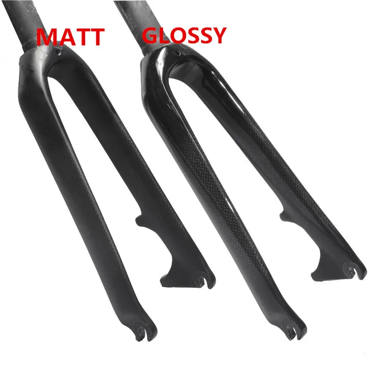 

new 2017 20er lighter newest 20 "inch folding bike T800 3K full carbon fiber fork carbon bicycle front forks bike parts