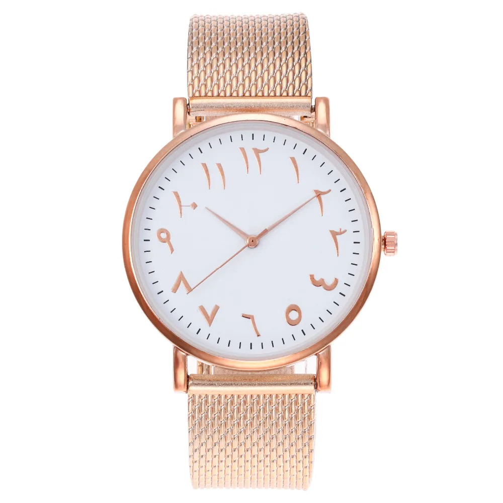 

Luxury Arabic Numerals Women Watches Bracelet 2019 Ladies Plastic Mesh Band Quartz Wristwatches Women Watch Female Clock Relogio