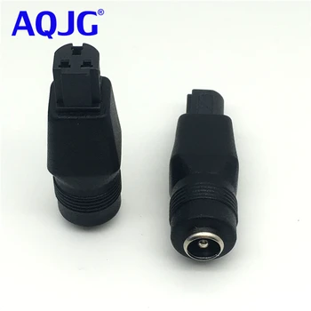 

10 pcs DC 5.5x2.1mm female to 3 pin orifice power connector conversion jack Laptop Adapter Plug for DELL DC 5.5*2.1mm connector