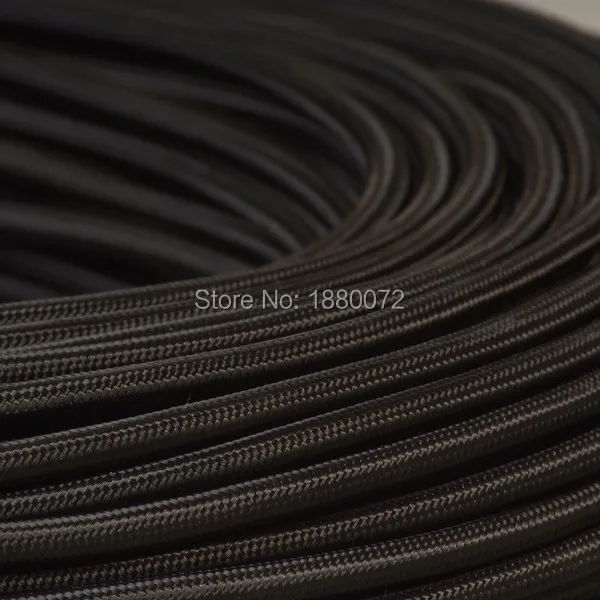 2*0.75mm Copper Cloth Covered Electrical Wire Vintage ...