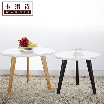 

Free Shipping Solid wood assembly coffee table/ending table in Triangle designs