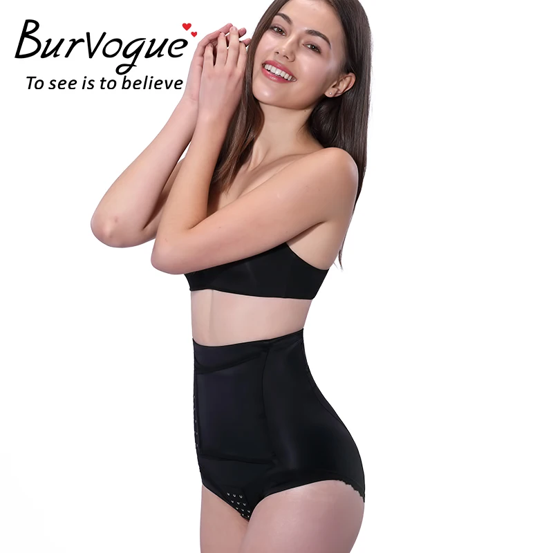 Burvogue, Сексуальное белье для подъема ягодиц, женское корректирующее белье для похудения, трусы с контролем живота, высокая талия, тренировочная форма для тела, Бесшовное Корректирующее белье для мальчиков