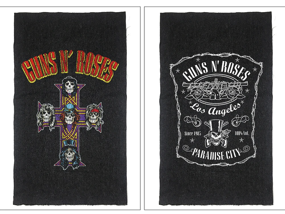 Bloodhoof Store guns N' Roses рок-н-ролл дэт Тяжелый жесткий панк стиль патч дизайн джинсы мужские куртки и пальто