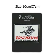 3," винчестер винтовки и ружья офицерская форма м/ф", с нашивкой в виде логотипа, термоклейкая заплата/жетон Заказная заплата