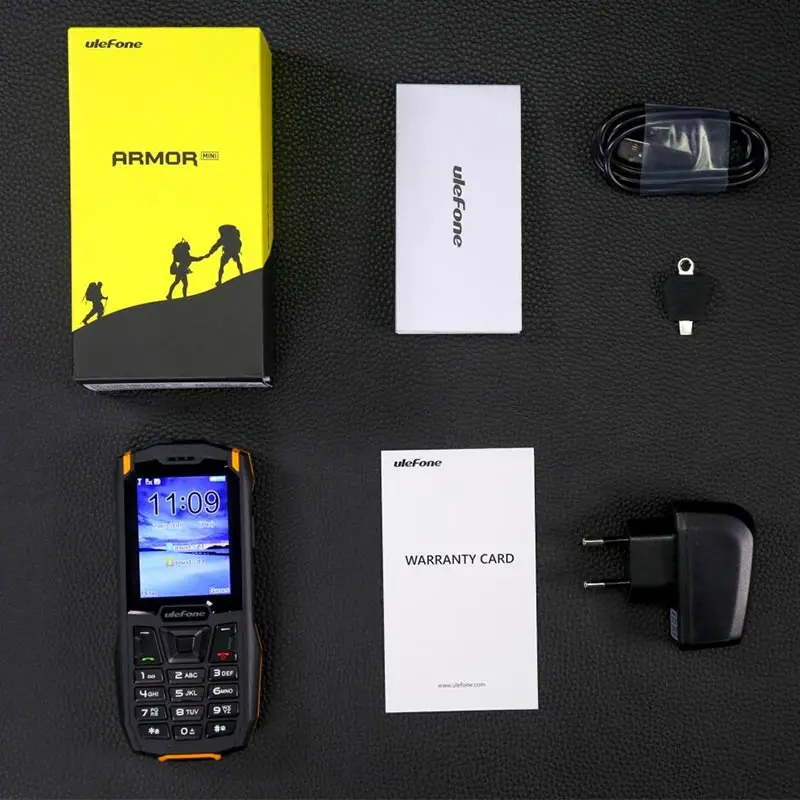 Ulefone Armor Mini IP68 водонепроницаемый мобильный телефон 2 4 &quotMTK6261D фонарик