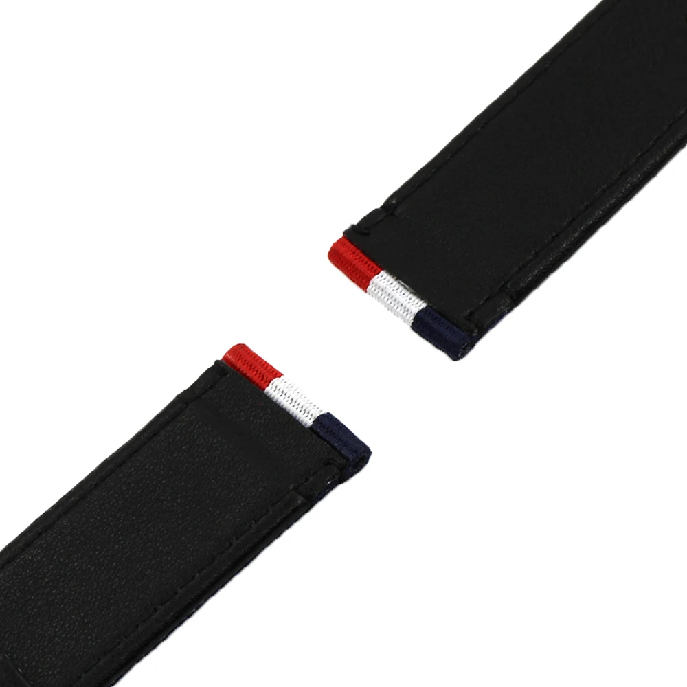 22 мм 24 мм нейлоновый холщовый ремешок для часов для Зенит пол Пико Moser для мужчин женщин Nato тканевый ремешок на запястье петля ремень браслет черный белый
