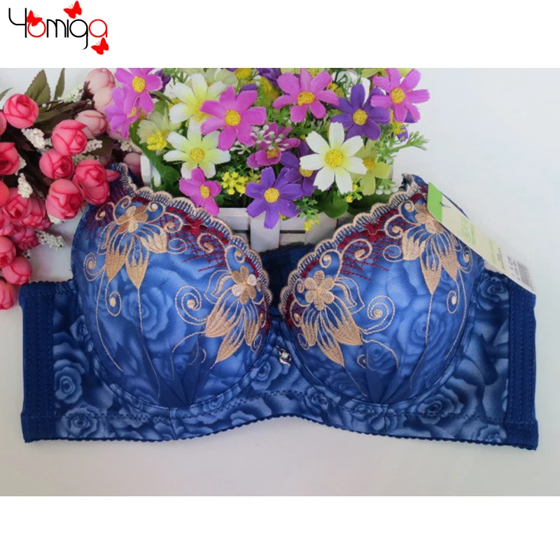 CLEARANCE Cheap Plus Size Embroidery Womens Intimates Bra