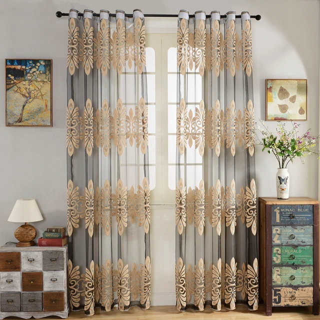 Tende camera da letto soggiorno personalizzare pronto voile jacquard ... Tende camera da letto soggiorno personalizzare pronto voile jacquard ...