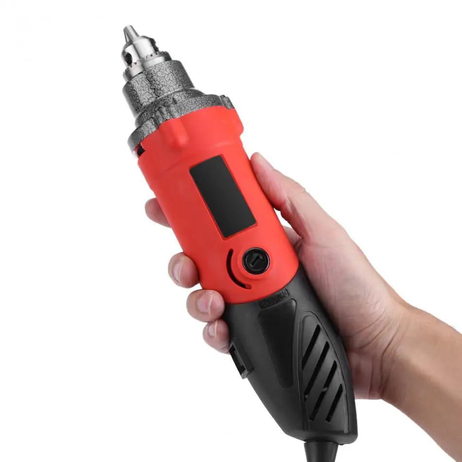 

400W Mini Drill Electric Grinder Die Grinder More Power Full Strong Electric Drill Stone Ceramic Metal Abrasive Rotary Tools