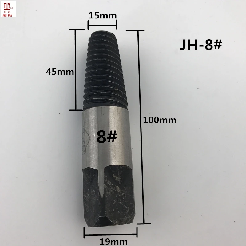 Free Shipping 1Set Broken Pipe Extractor For Water Pipe Repair Triangle Valve Broken Pipe Broken Wire Extractor Plumber Tools