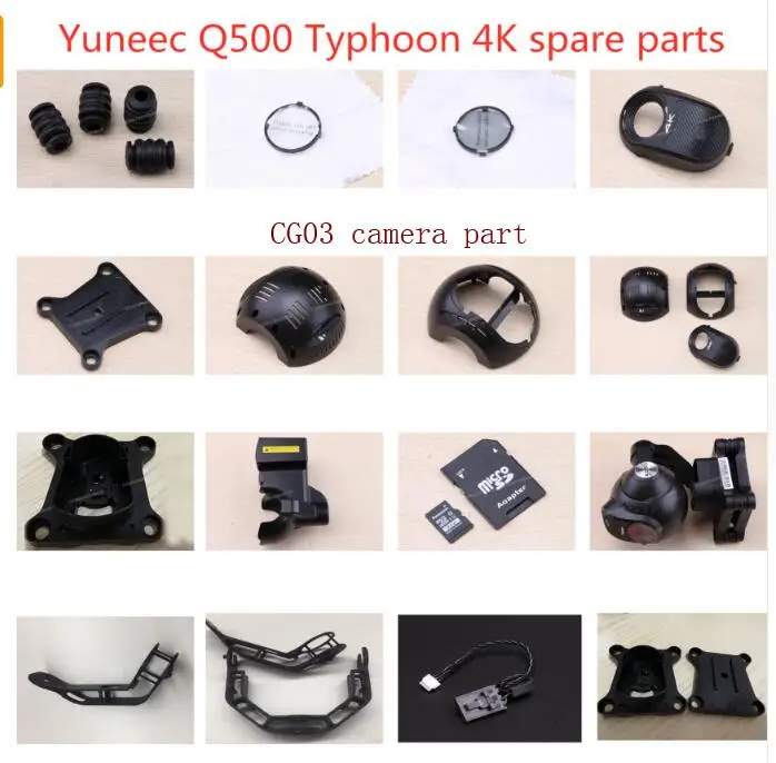 Yuneec Typhoon Q500 4K CG03 camera spare parts shell Damping ball