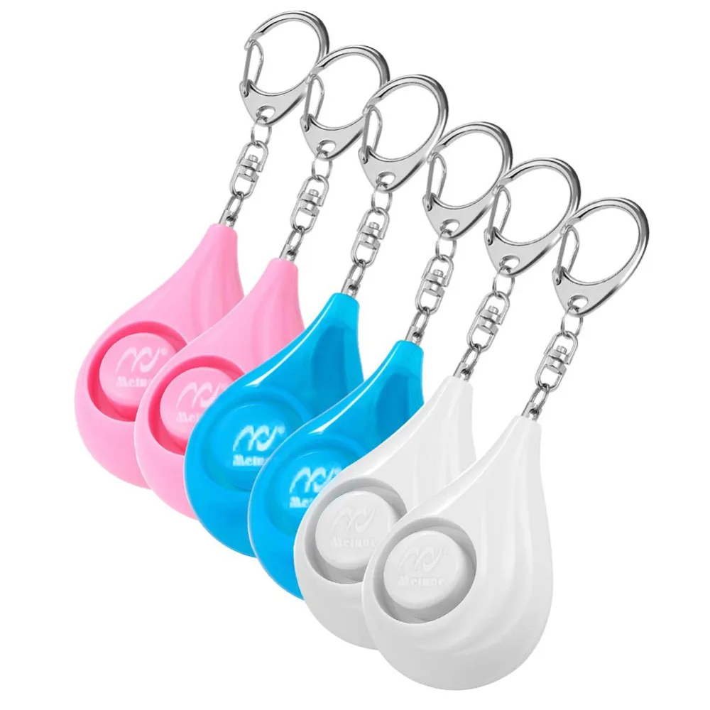 

Self defense Personal Alarm keychain For Women Kids Tested 125 db Loud Siren Song Alarm Keychain With 3 LR44 Batteries included