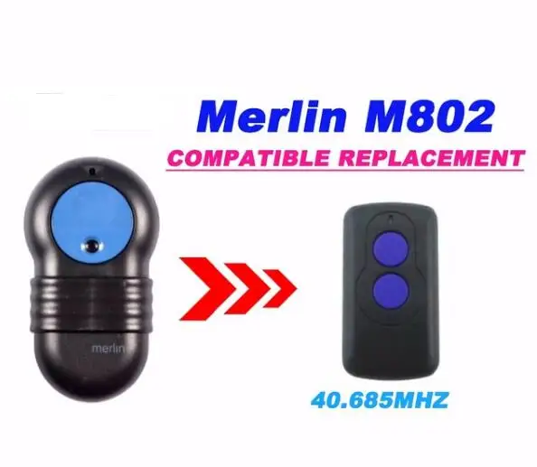 

Garage door remote for Merlin M802 40.685Mhz free shipping